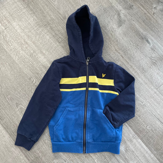 3920617 Lyle & Scott Junior Zip Up Hoodie 6-7yrs