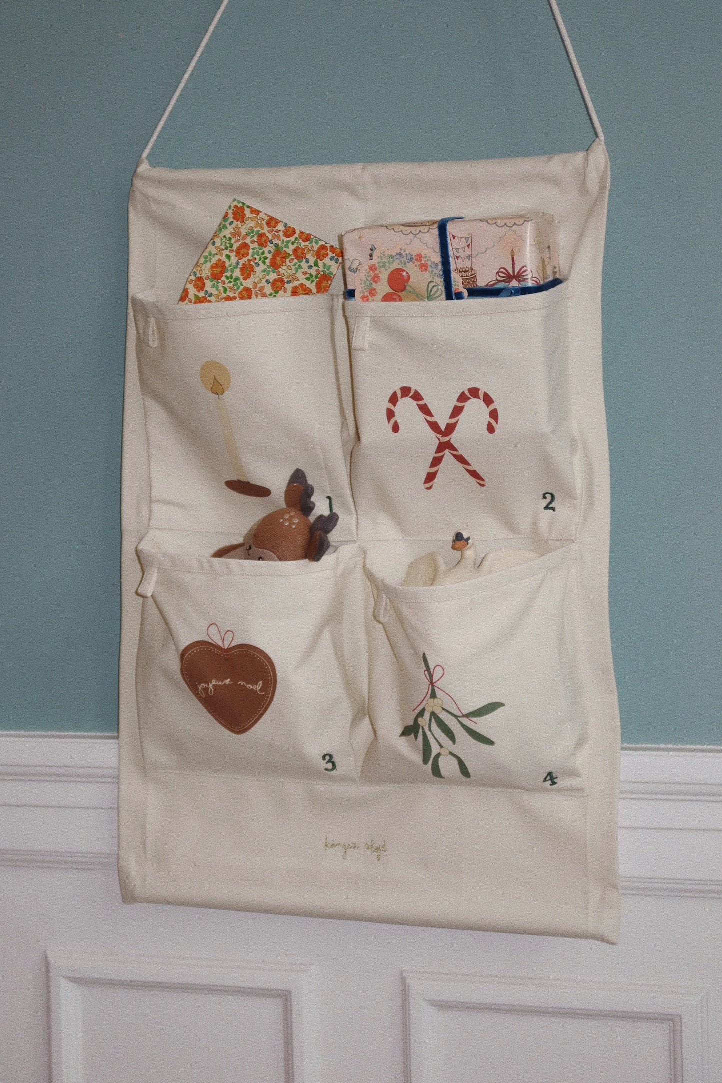 Konges Slojd Mini Toys Deer- Brown