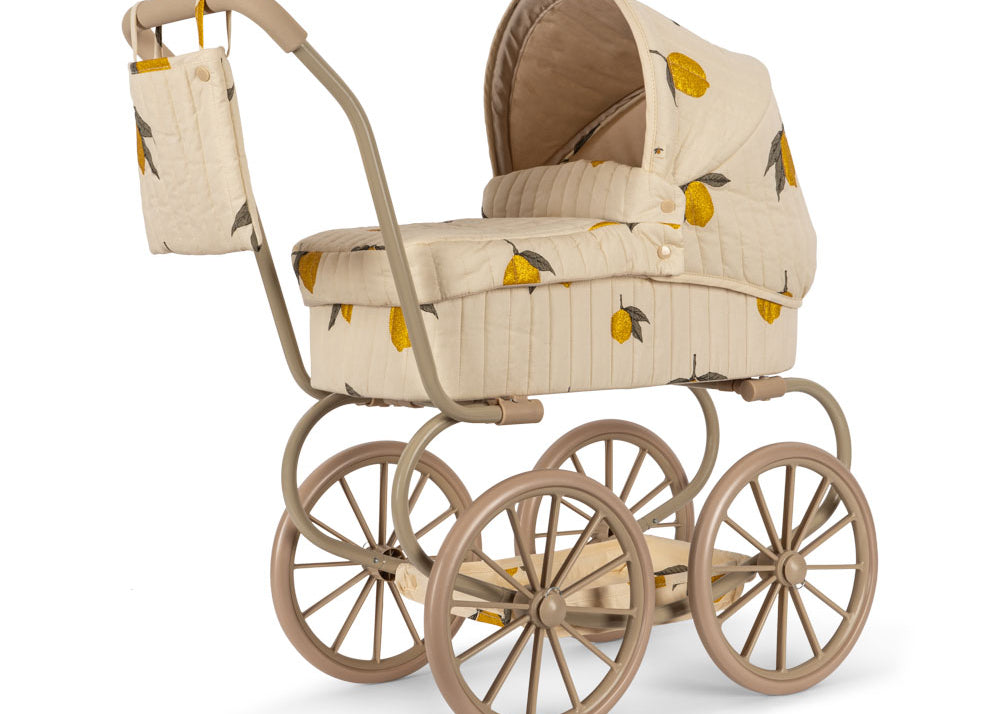 Konges Slojd Minnie Doll Pram- Lemon