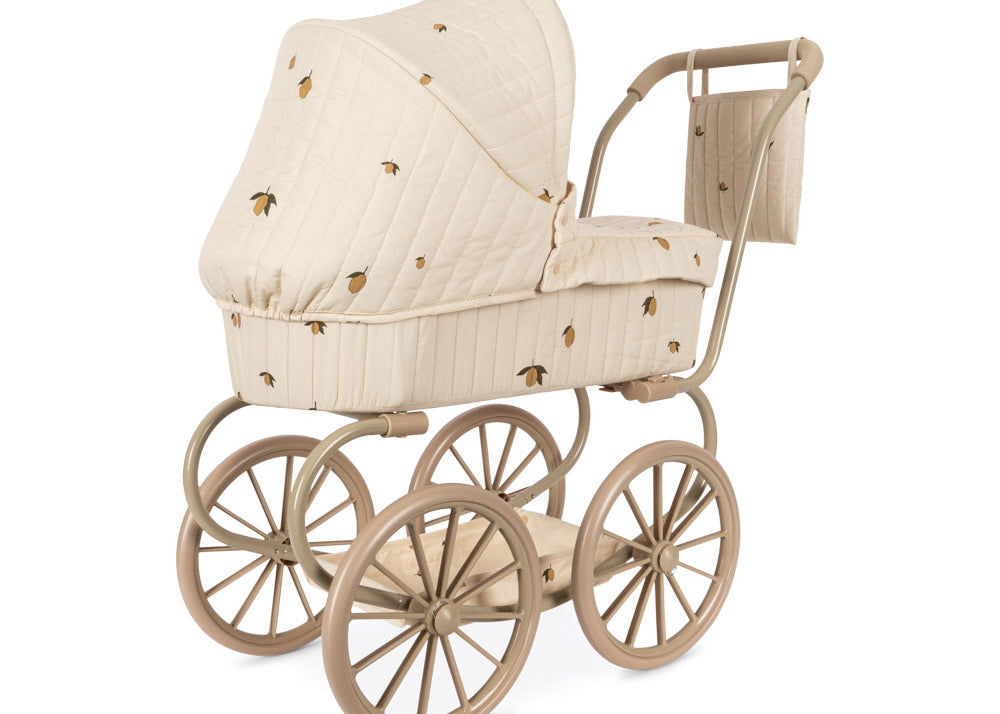 Konges Slojd Minnie Doll Pram- Lemon