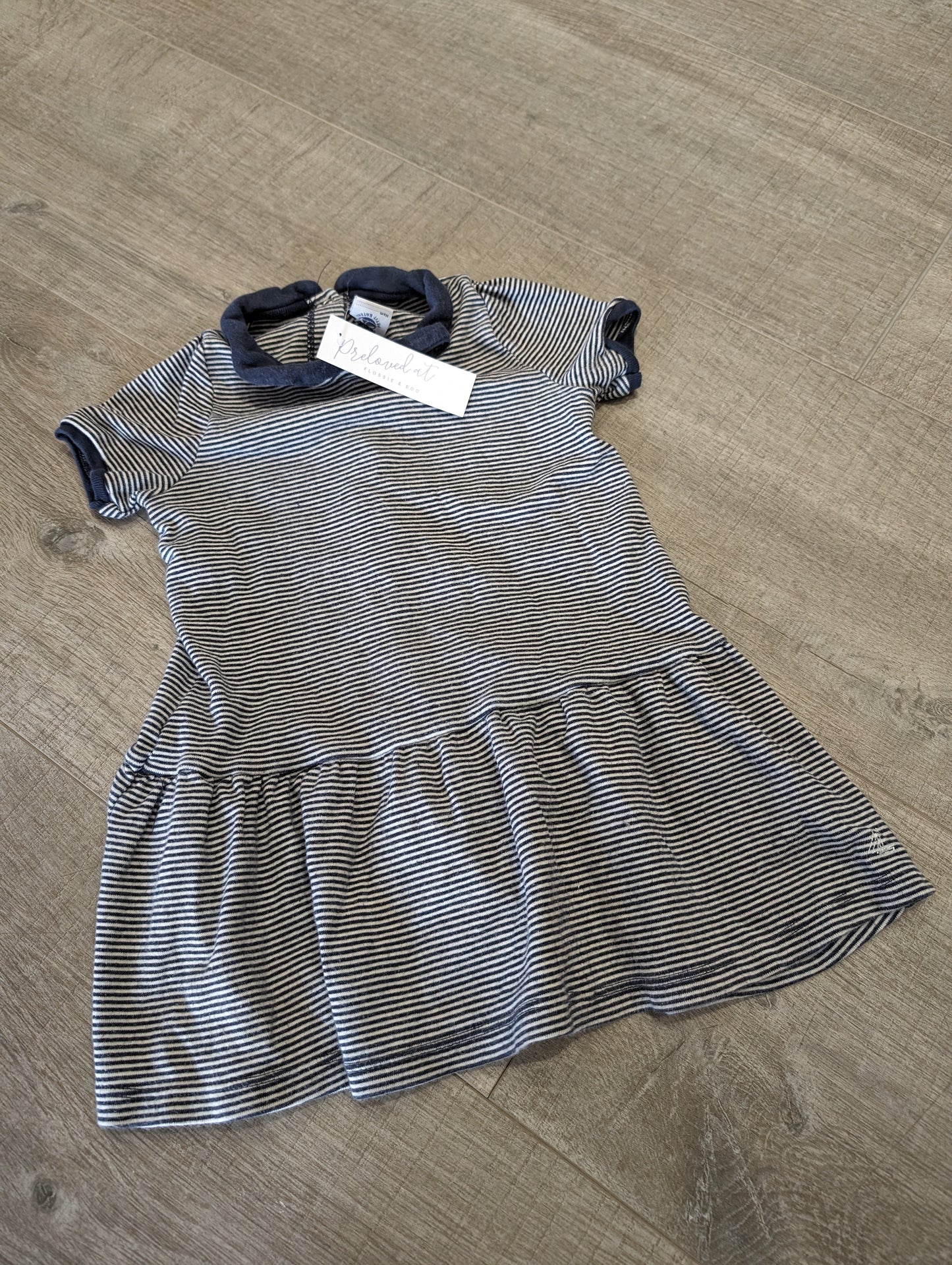 7720312 Petit Bateau Dress 2yrs