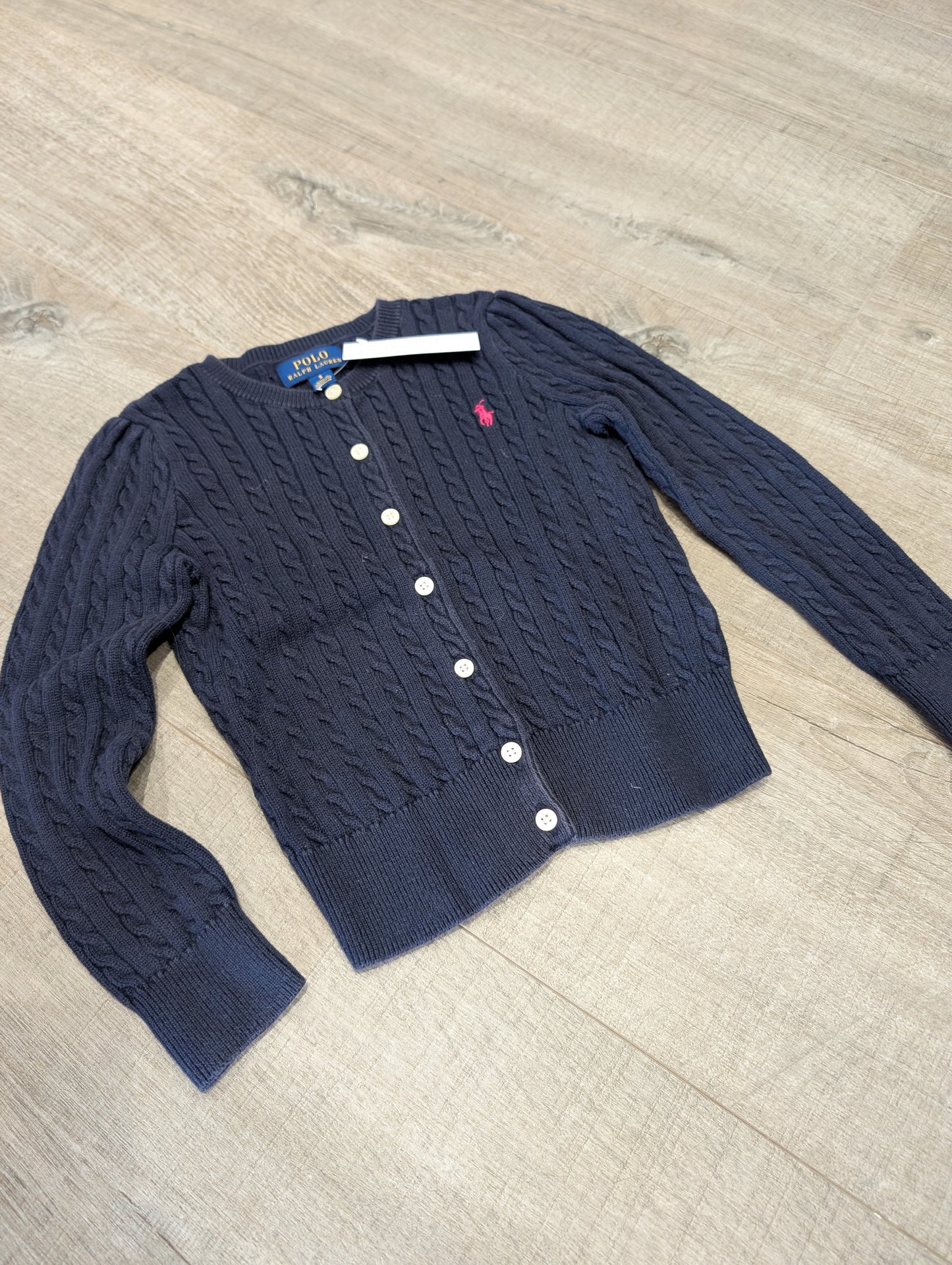 6500107 Ralph Lauren Cable Cardigan 5yrs