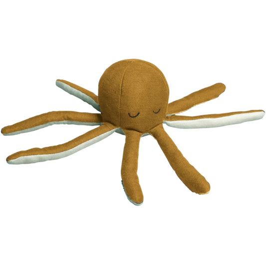 Fabelab Octopus Rattle- Ochre