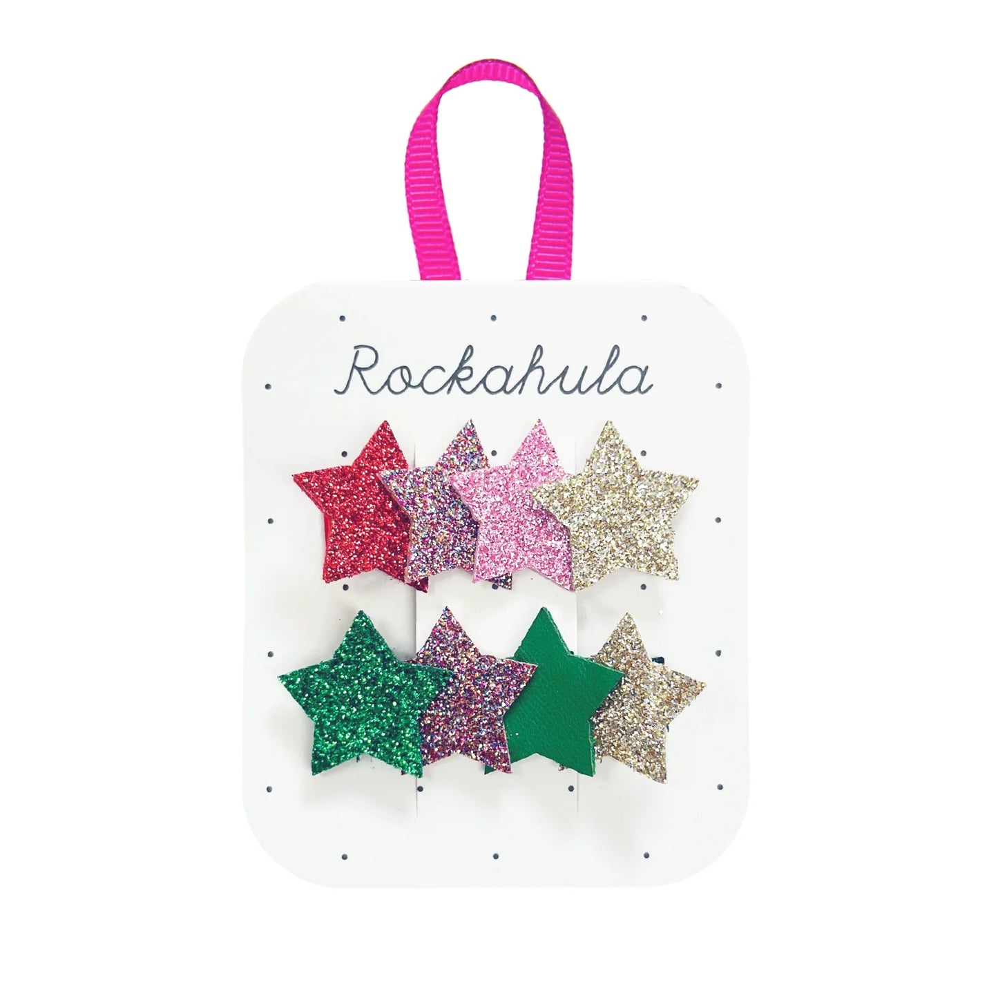 Rockahula Jolly Glitter Star Clips