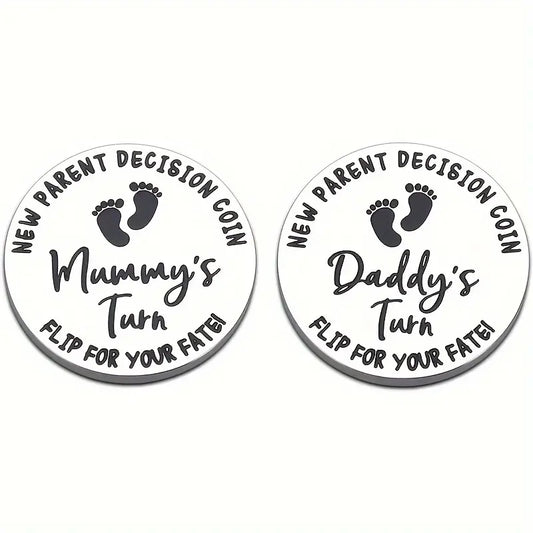 Mummy/Daddy Decision Coin