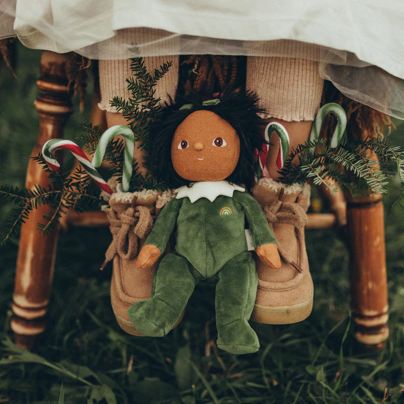 Dinky Dinkum- Jolly Dollies- Paige Pudding- Green