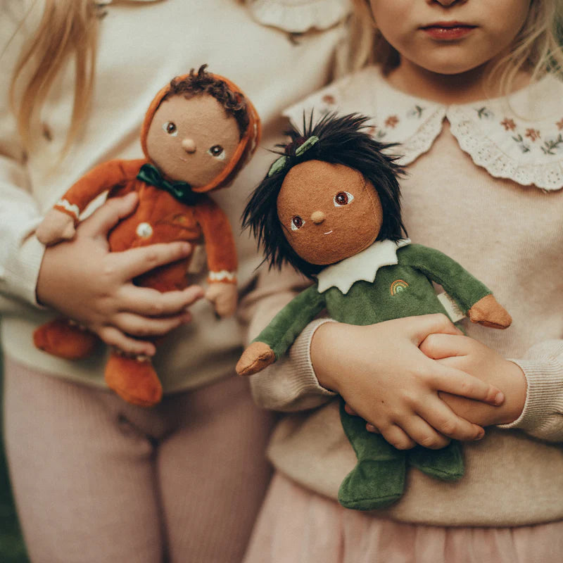 Dinky Dinkum- Jolly Dollies- Paige Pudding- Green