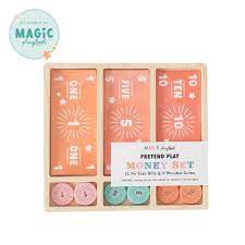 Magic Playbook Pretend Play Money Set