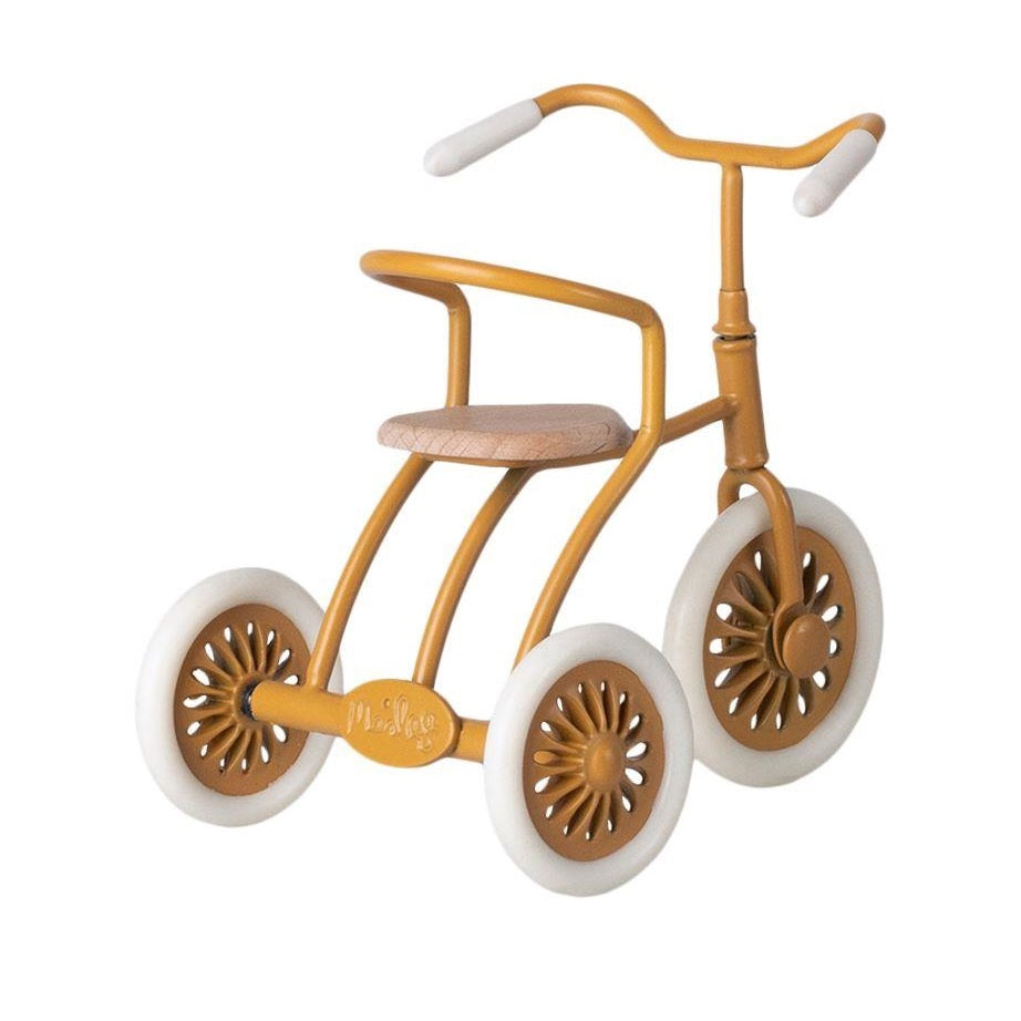 Maileg Abri a Tricycle, Mouse- Ochre