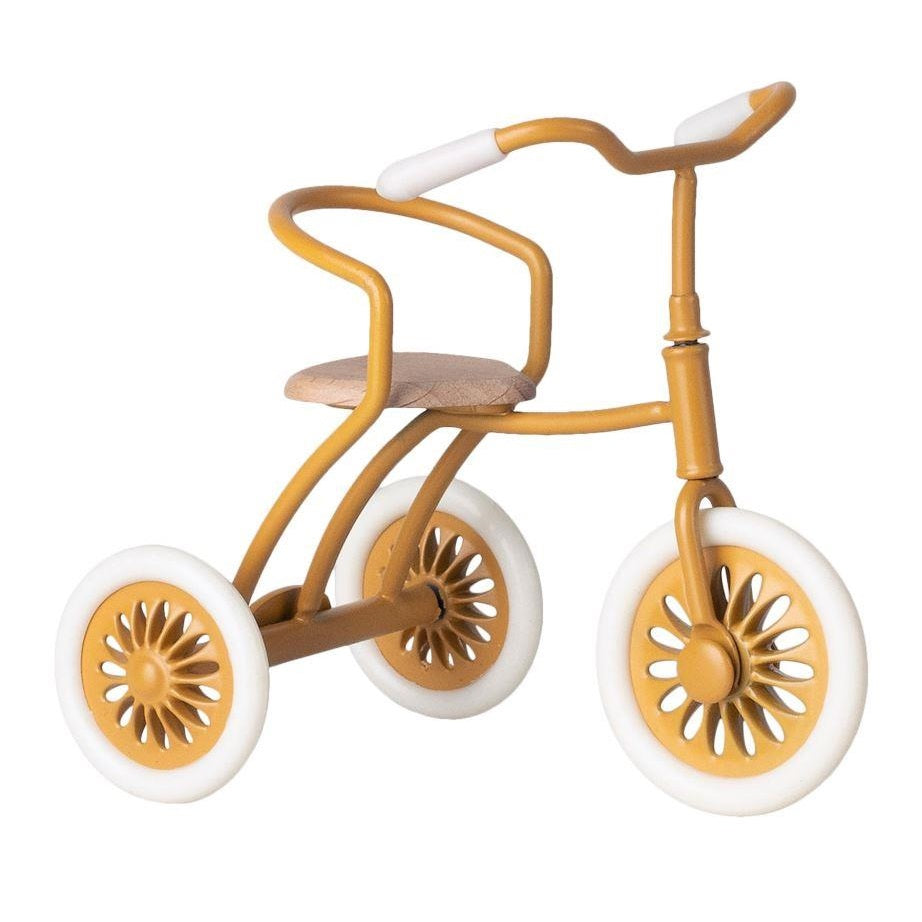 Maileg Abri a Tricycle, Mouse- Ochre