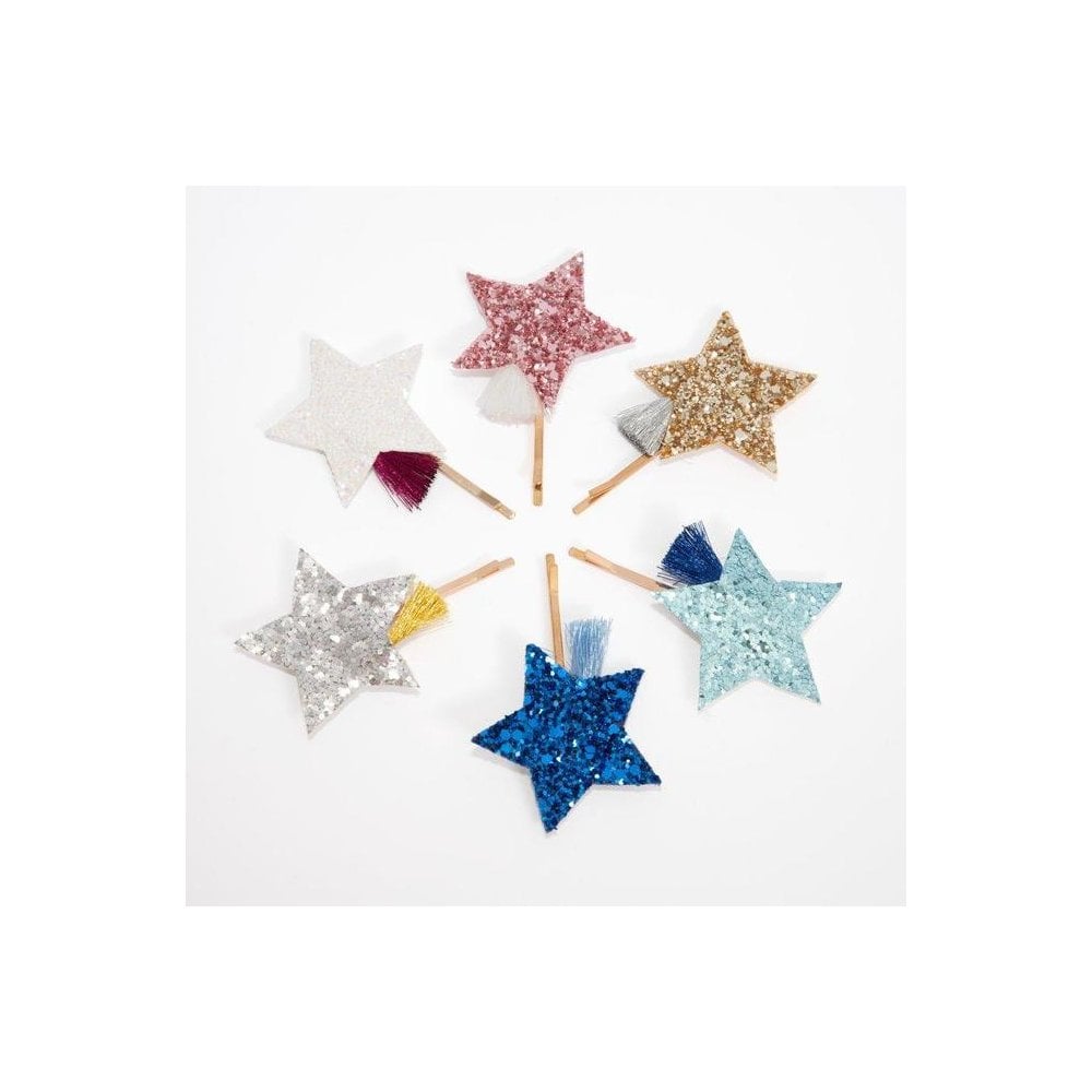 Meri Meri Glitter  Shooting Star Hair Clips