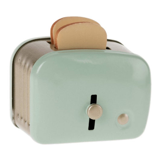 Maileg Miniature Toaster & Bread- Mint