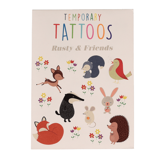 Rex London Rusty and Friends Temporary Tattoos