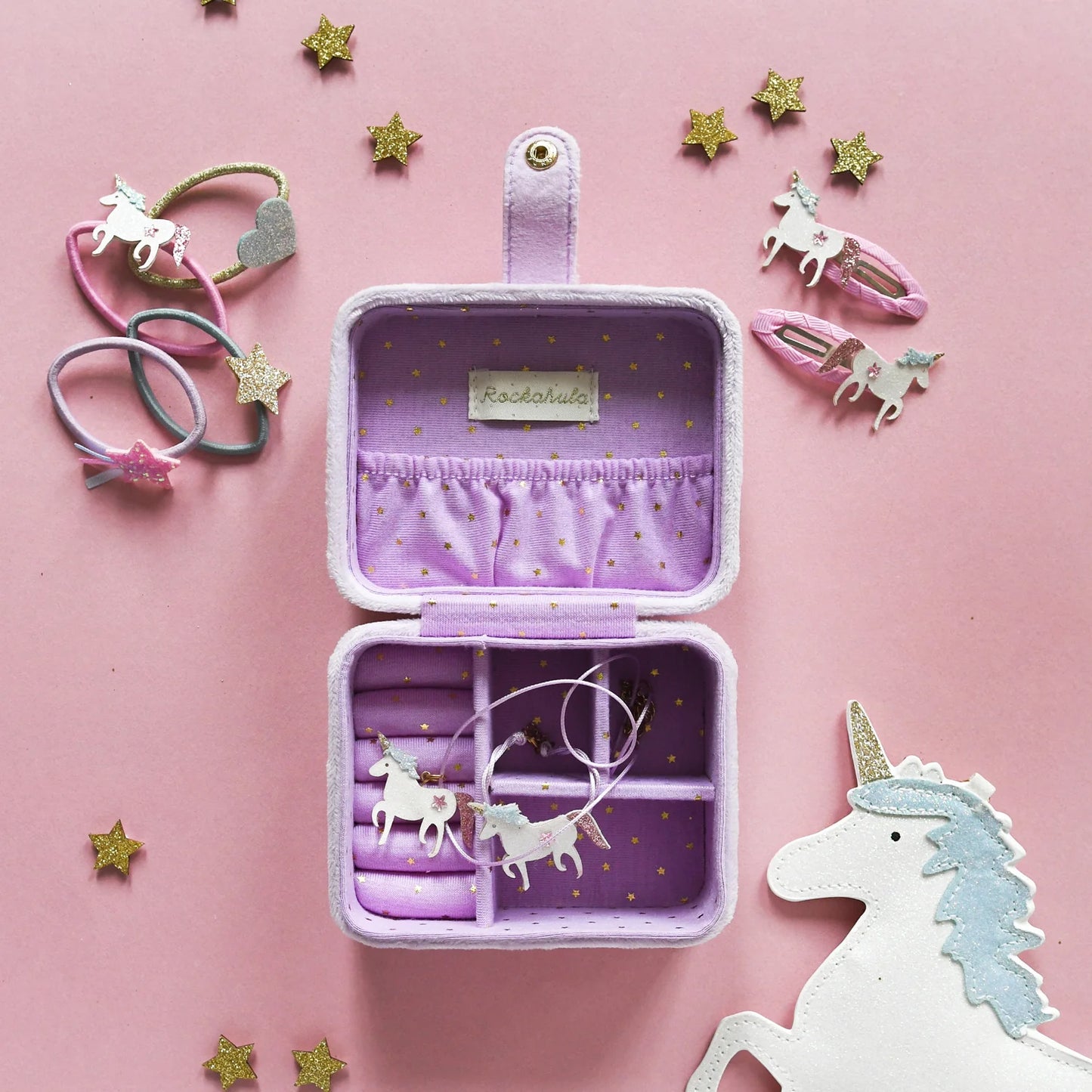 Rockahula Unicorn Hair & Jewellery Set