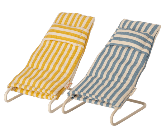 Maileg Beach Chair Set, Mouse
