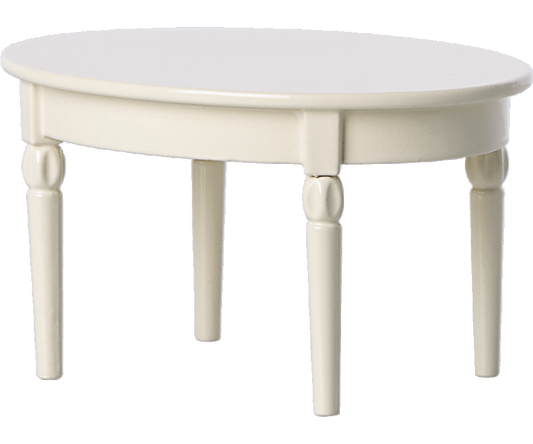 Maileg Dining Table, Mouse- White