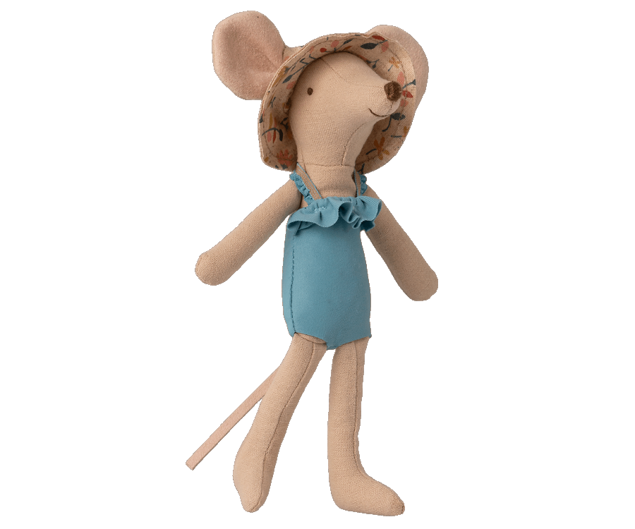 Maileg Beach Mice, Mum in Cabin de Plage