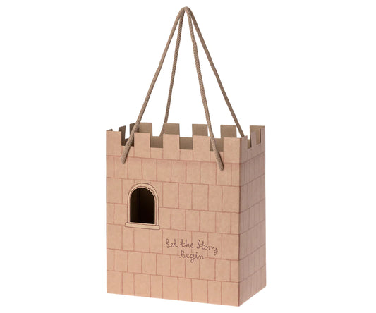 Maileg Paper Bag, Castle: Let the story begin- Rose