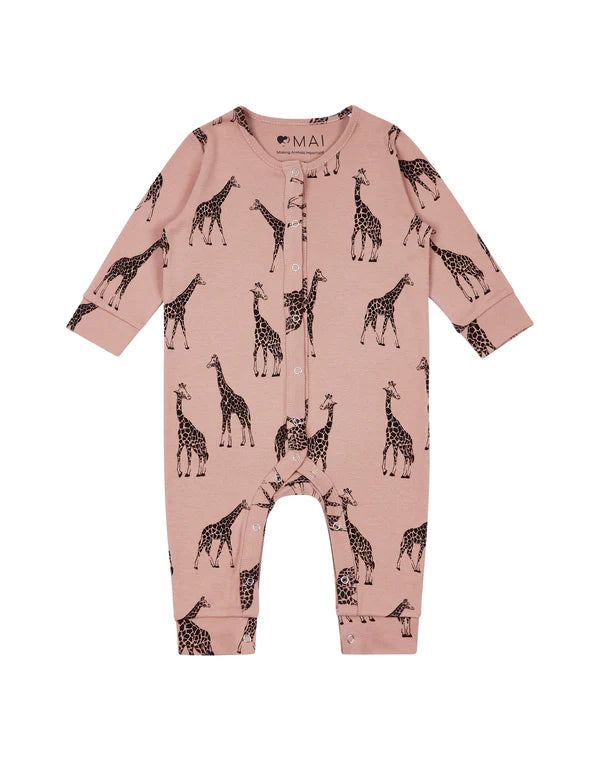 MAI Clothing Giraffe Romper