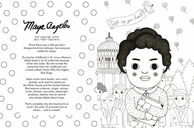 Little People, Big Dreams Colouring Book