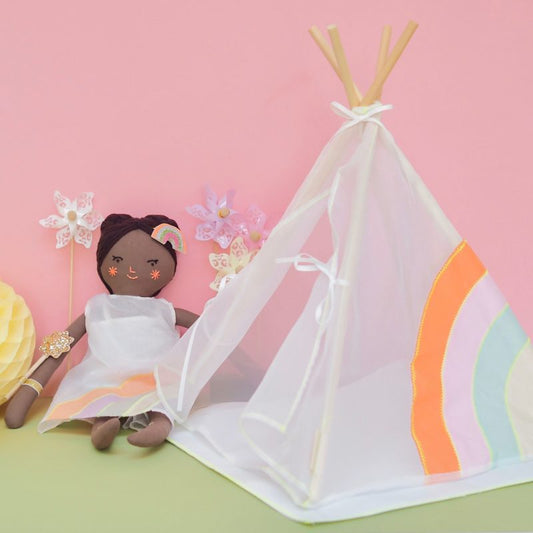 Meri Meri Rainbow Tipi Dolly Accessory